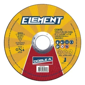 <div class="sku-tienda"><strong>COD:</strong> DEB11521</div>Disco de Corte 115 x 1.0mm DOBLE A