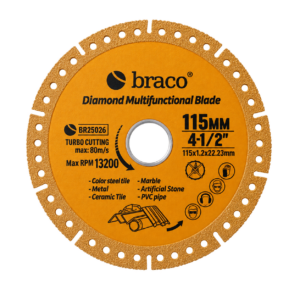 <div class="sku-tienda"><strong>COD:</strong> BRACBR25026</div>Disco Diamantado MultIuso 115mm BRACO