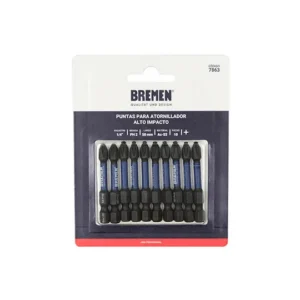 <div class="sku-tienda"><strong>COD:</strong> BRE7863</div>PUNTA ATORN. IMPACTO PH#2 50mm [magnetica 10uni] BREMEN