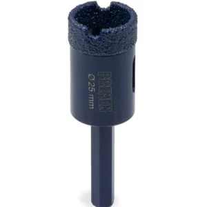 <div class="sku-tienda"><strong>COD:</strong> BRE8252</div>BROCA DIAMANTADA 25mm p/ TALADRO BREMEN