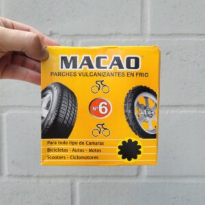 <div class="sku-tienda"><strong>COD:</strong> AMFPARCHM6</div>Parche MAKAO N.6 set x 40