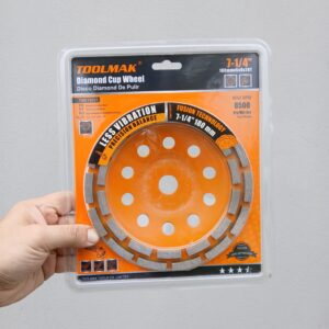 <div class="sku-tienda"><strong>COD:</strong> BRACTMK19531</div>COPA DIAMANTADA DE DESBASTE HORMIGON 180MM