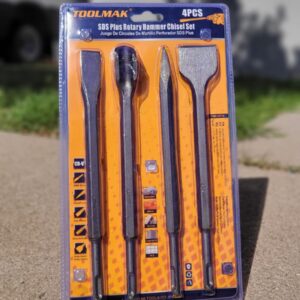 <div class="sku-tienda"><strong>COD:</strong> BRACTMK19712</div>JUEGO CINCELES SDS – 4 PCS