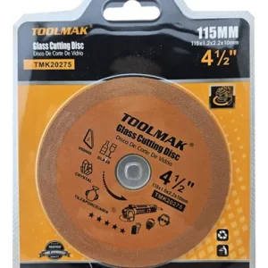 <div class="sku-tienda"><strong>COD:</strong> BRACTMK20275</div>DISCO DIAMANTE 1MM VIDRIO 115 MM