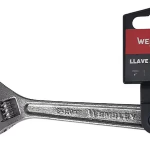 <div class="sku-tienda"><strong>COD:</strong> BRE222</div>LLAVE AJUSTABLE DE 6 WEMBLEY® (Blister)