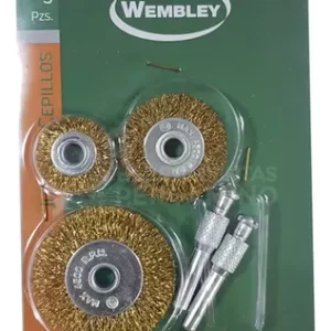 <div class="sku-tienda"><strong>COD:</strong> BRE7080</div>CEPILLO CIRCULAR JGO X 3 PZS (1, 1-1/2, 2) WEMBLEY