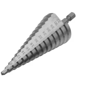 <div class="sku-tienda"><strong>COD:</strong> BRE7488</div>MECHA HSS (Acero Rápido) ESCALONADA 4-20mm (75mm Largo)