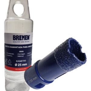 <div class="sku-tienda"><strong>COD:</strong> BRE8054</div>BROCA DIAMANTADA 25mm p/ AMOLADORA BREMEN®