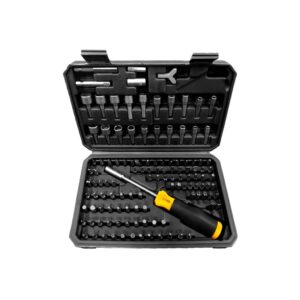 <div class="sku-tienda"><strong>COD:</strong> CEGDBU122</div>Set de 122 puntas de destornillador