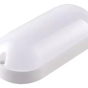 Luminaria Tortuga LED ovalada 8 W - luz fría