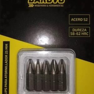 <div class="sku-tienda"><strong>COD:</strong> CEGPTK-PH25</div>Puntas Phillips para atornillador 25 mm (set x 5 pzas)