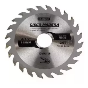 <div class="sku-tienda"><strong>COD:</strong> DP055</div>Disco MADERA 24 dientes 115 mm.