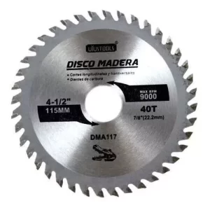 <div class="sku-tienda"><strong>COD:</strong> DP056</div>Disco MADERA 180 mm 40 DIENTES