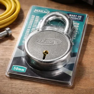 <div class="sku-tienda"><strong>COD:</strong> AMKCANDR50</div>Candado Redondo 50mm Seguridad Extrema MAKAO