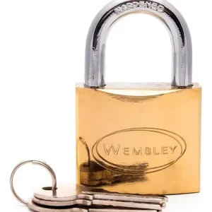 <div class="sku-tienda"><strong>COD:</strong> BRE6072</div>CANDADO  38mm acero titanium  WEMBLEY®