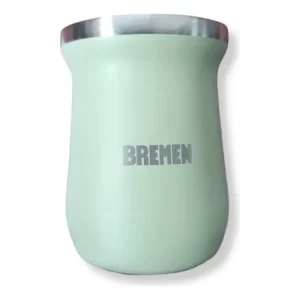 <div class="sku-tienda"><strong>COD:</strong> BRE8399</div>MATE ACERO INOXIDABLE 300ML COLOR VERDE BREMEN