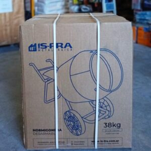 <div class="sku-tienda"><strong>COD:</strong> ISHCO39</div>Hormigonera desarmable 130 lts 1 HP rueda plastica