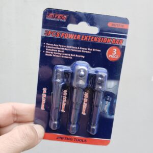 <div class="sku-tienda"><strong>COD:</strong> MAS045</div>Extensión para taladro con 3 adaptadores