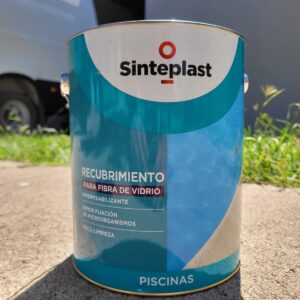 <div class="sku-tienda"><strong>COD:</strong> SIN3516164</div>Recubrimiento piscinas fibra de vidrio celeste 4lts