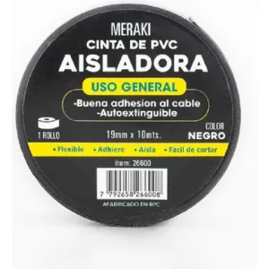 <div class="sku-tienda"><strong>COD:</strong> WAT26610</div>Cinta aisladora 19mm x20 mts