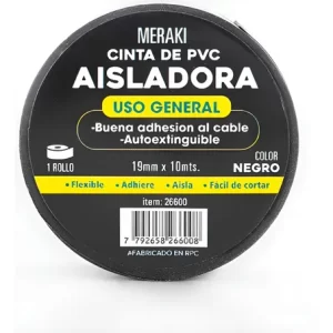 <div class="sku-tienda"><strong>COD:</strong> WAT26630</div>Cinta aisladora 19mm x10 mts