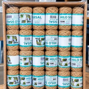 <div class="sku-tienda"><strong>COD:</strong> AMFSI10</div>Hilo Sisal 10mts Natural 15gr