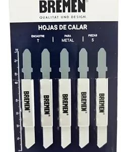 <div class="sku-tienda"><strong>COD:</strong> BRE5371</div>HOJA DE CALAR BREMEN® ENC. T METAL (T118G) x 5unid.